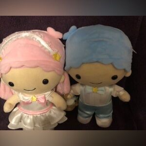 SANRIO Little Twin Stars Kiki & LaLa Plush Doll Set 2020